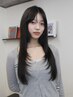 【rui限定/レディースナチュラルストレート】カット+縮毛矯正