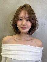 ロンドルーチェ 心斎橋(Lond luce)&nbsp;ワンホンレイヤー×ダークアッシュ［髪質改善/縮毛矯正］