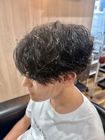 リラックス(Re:LUCK'S)&nbsp;ツイストスパイラルパーマ　センターパート