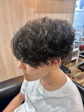 リラックス(Re:LUCK'S) ツイストスパイラルパーマ センターパート