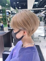 リーフ 菊川店(LeaF)&nbsp;菊川/掛川/ショートヘア/ショートカット/ショートボブ/白髪染め