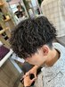 10月限定学割U24/帝京大学用☆メンズカット+どのパーマでもOK¥12500→¥6900