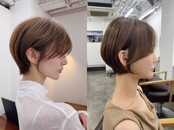 シー 自由が丘(sii.)の写真/大人女性の魅力を引き出す似合わせカット。ショートで小顔見せが叶い、朝が楽になるスタイル☆
