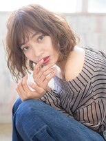 ジェム(GEM)&nbsp;＊*Gem Garden*＊なりたい質感が叶う☆くせ毛風ラフなボブ