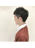 爽やかなのに、男らしいmen'sカット。