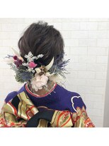 インフィールヘアー(Infeel hair)&nbsp;成人式着物アレンジ☆
