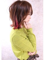 キャアリー(Caary)&nbsp;福山市　Caary　お洒落ピンクインナーカラー♪♪