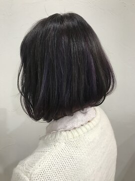 アリウス(ALIUS by posh) 【ALIUS 池袋 小川真一】黒×インナーラベンダー