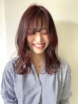 ジル ヘアデザイン ナンバ(JILL Hair Design NAMBA) JILL/ピンクベージュ/透明感カラー