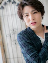 メンズヘア ビーセカンド 草加店(MENS HAIR B-2)&nbsp;動きをつけた大人め無造作ショートE