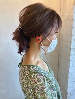 Belle BIANCA ピンクアッシュ/カジュアルヘアアレンジ by.亀山