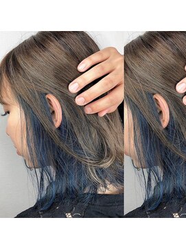 ワンクリエーション(ONEcreation) ＃インナーカラー、#ナイトブルー