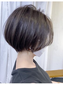 アヴァロン(AVALON) 【mag】絶壁解消！大人ひし形ショートボブ/30代/40代【中村】