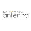 ヘアメイク アンテナ(hair make antenna)のお店ロゴ