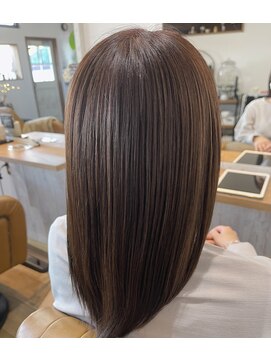 ゴコチ(5cochi) 【天女目】艶髪ミディアムブラウンカラー