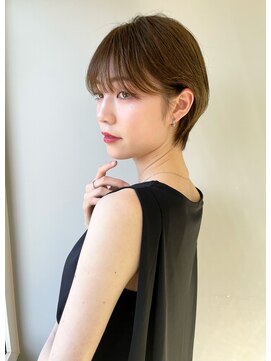 ヴェイン 渋谷(vain) 前下がりショートボブ/ハンサムショート/イメチェンヘアスタイル