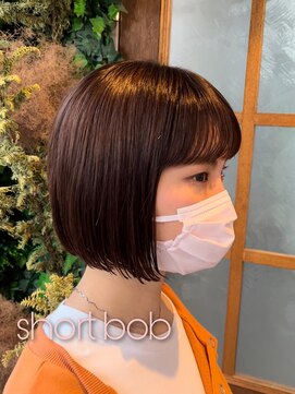 ヤード 藤沢(YARD) 前髪あり。前下がりbob【藤沢駅/藤沢】