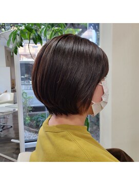ラミューゼ(HAIR&MAKE lamuse) 丸みショートボブ