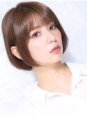 大人可愛い小顔美髪ツヤ髪クールショート顔周りレイヤーA1