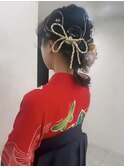 卒業式 袴／ヘアセット
