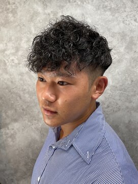 レベル 葛西店(LEVEL) MEN'S HAIR スペインカール [葛西 メンズカット 眉毛カット]