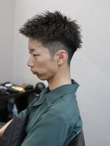 スラッシュ(SLASH)&nbsp;短髪/ツイストスパイラル/スキンフェード/メンズパーマ/姫路