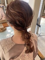 リリィ(LILY)&nbsp;お呼ばれヘアセット-編みおろし-