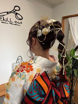 チルアウト 南塚口本店(chill out) 成人式ヘアアレンジ[20代/30代/40代/50代/60代]