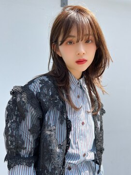 メーヴェ(Mowen) mowen 南堀江スイートAラインxゆるふわロングxラフウェーブ