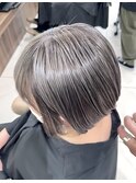 白髪カバーバレイヤージュ