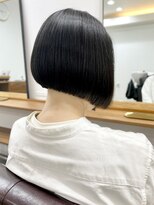 ランプ(Lamp) くびレイヤーグレーベージュニュアンスカラー白髪染め白髪ぼかし