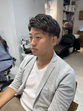 ネイロ 錦糸町(NeiRo) アッシュブラックカルマパーマベリーショートダークアッシュ