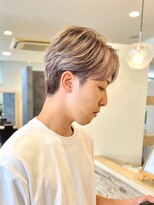 デプト(DEPT.) ミルクティーベージュブリーチダブルカラー佐賀メンズサロン