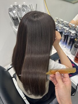 トランス(TRUNS) カット＋ケアカラー＋髪質改善ULTOWAトリートメント