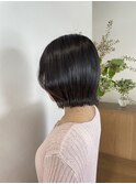 前髪/アンブレラカラー/こなれミディ/イメチェン/ウェーブパーマ
