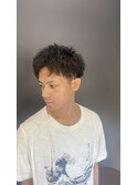 くせ毛を生かしたメンズカット