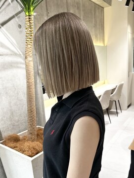 ロンドミラー 博多店(Lond Mirror) 黒髪カタログ/ボブルフ/小顔に見せるヘア/ワンレン