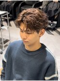 フェザーショート ハイトーンショート ベージュ 新宿