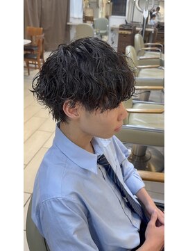 テトラ バイ ネオリーブ 横浜西口店(tetra by neolive) 横浜★マッシュの波巻きスパイラルパーマ