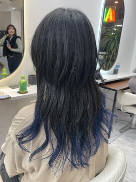 タナの美容室 2号店(TANA) 似合わせ大人レイヤー×エンドブルー