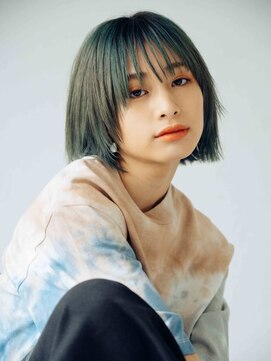 エム(EM) 切りっぱなしオリーブベージュ