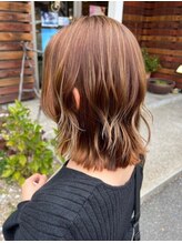 【白髪ぼかし】ハイライトカラー