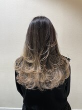 イマージュヘアー エアタッチバレイヤージュ