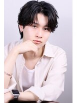 リップス 栄(LIPPS)&nbsp;ナチュラルシースルーセンターパートウルフ