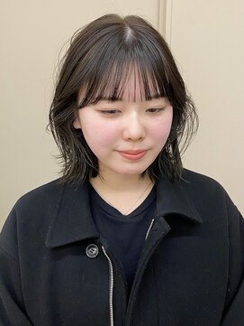 パークレーン アイス イヴェン(park lane ICI yeven) 20代ミディアムボブ顔まわりブラウンベージュ