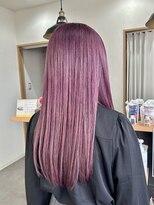 エアリコ ブリーチ×ピンク