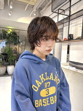 フィルムス 銀座(FILMS) 暗めカラー/ショート/前髪/レイヤー/髪質改善/縮毛矯正/銀座