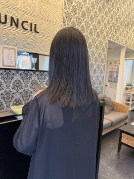 ヴァン カウンシル 岐阜店(VAN COUNCIL) 剥がせる黒染め・オフブラック