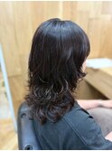 ハイライトカラー/くびれヘア/レイヤーパーマ[千葉駅]