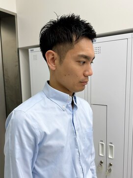 ビューナゴヤ 名駅(VIEW NAGOYA) スパイキーショート/フェザーパーマ/サーフカール/メンズ